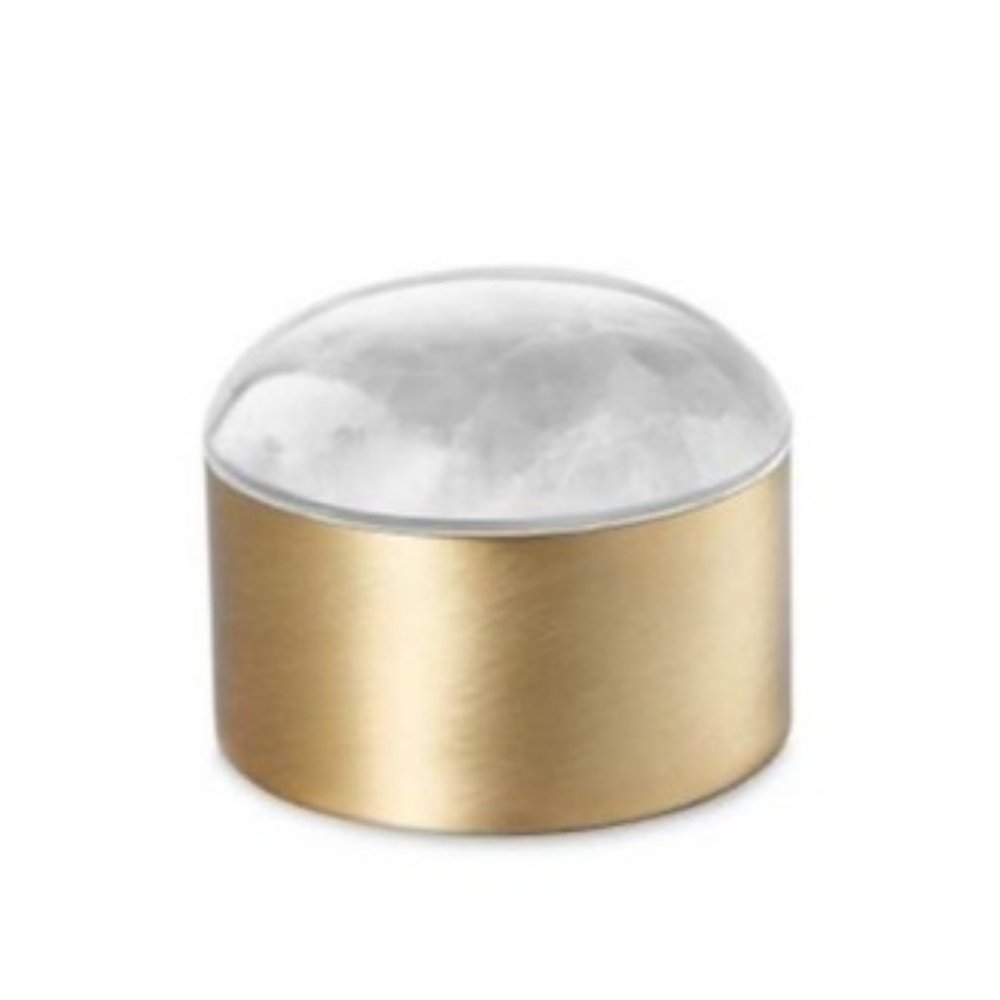 Kendra Scott Decor Brass Dome White Onyx Box!